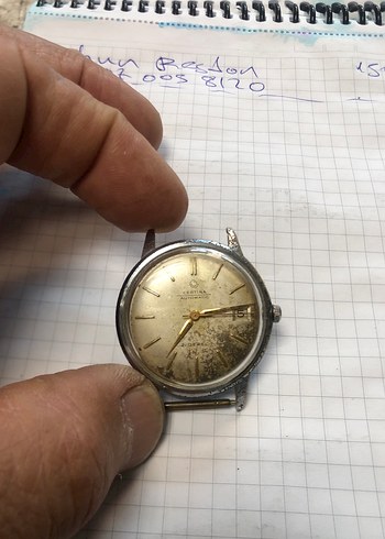 Metal renkVintage Erkek Kol Saati