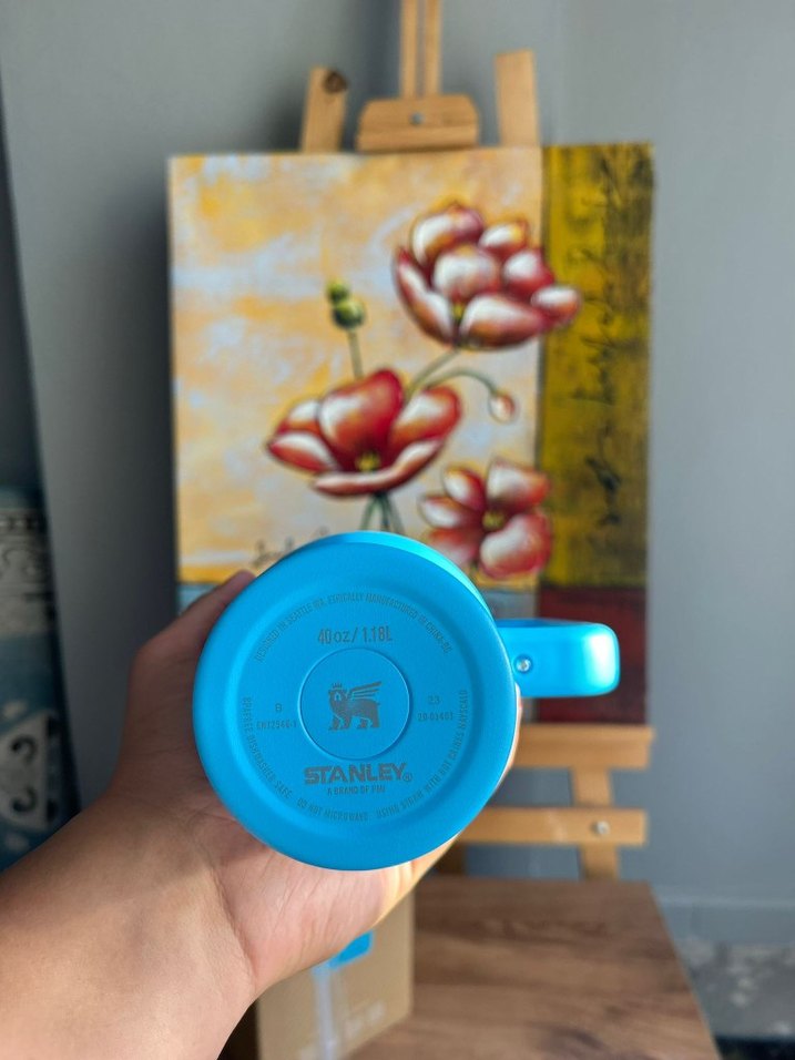 Mavi Stanley Termos Bardak - Çocuklar İçin - Görsel 2