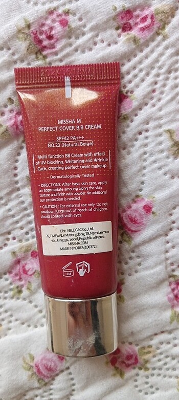 Missha Bb krem missha perfect 23 numara