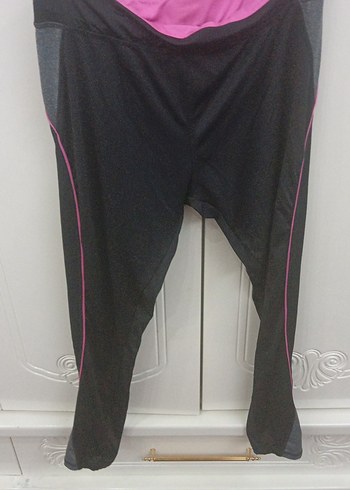 Siyah V Yaka Uzun Kollu Spor Tişört pembe takım - Görsel 9