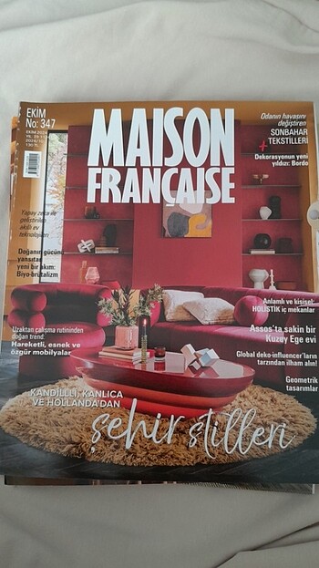 Maison Française 4 adet dergi 
