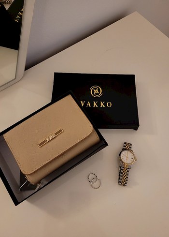 Vakko Deri Gold Tokali Kadin Cuzdani