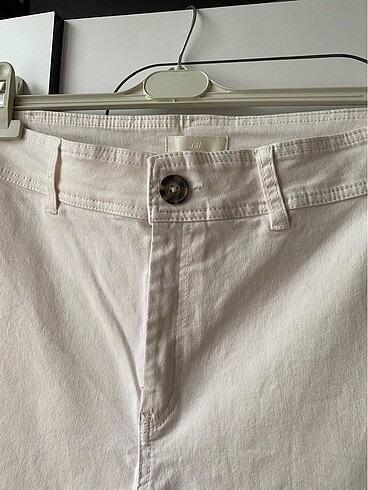 xl Beden beyaz Renk Hm krem pantolon