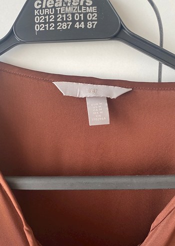 Kahverengi Uzun Kollu Salaş Kadın Tunik - Görsel 3