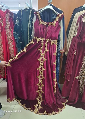 Bordo Nakışlı kınalık