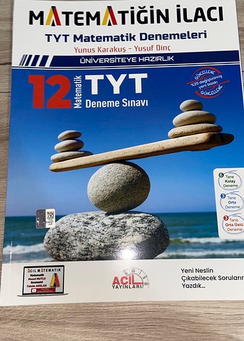 Matematiğin İlacı TYT Matematik Denemeleri 12'li