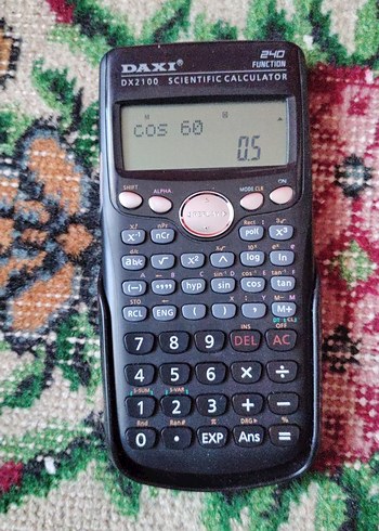 Renkli DAXI DX2100 Bilimsel Hesap Makinesi