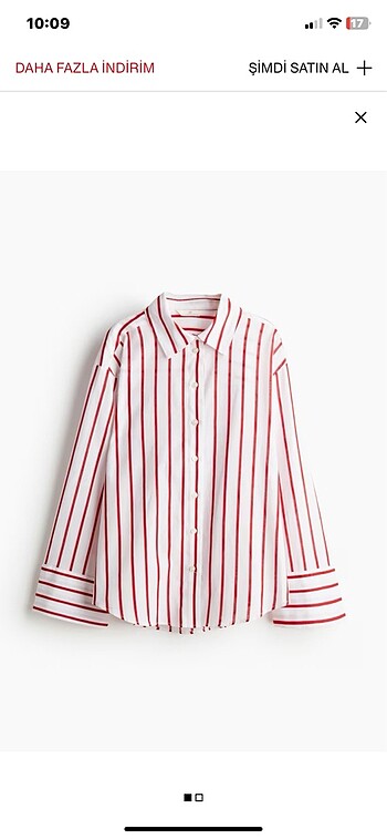 H&M KETEN GÖMLEK