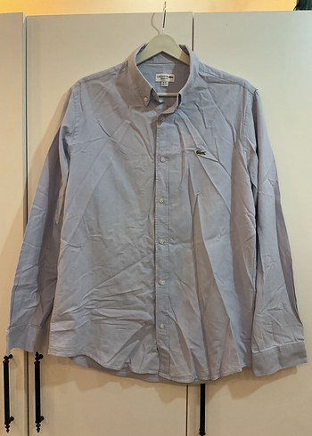 Lacoste Uzun Kollu Keten Erkek Gömlek