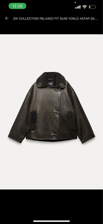 ZARA CEKET MONT
