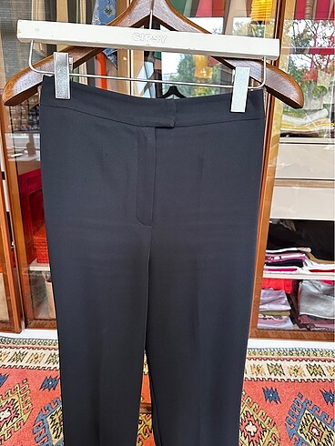 Siyah Kumaş Pantolon