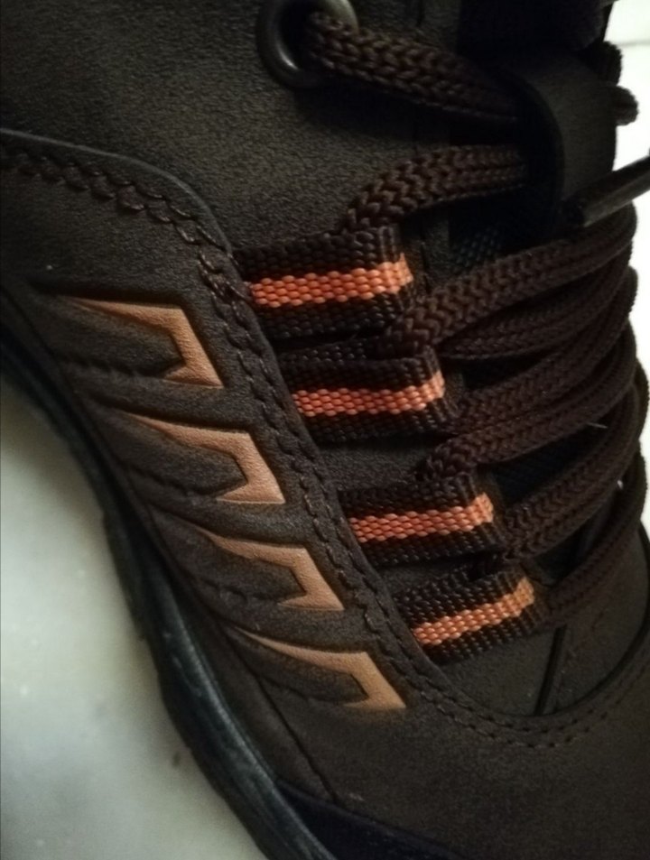 Kahverengi Spor Ayakkabı fermuarlı ve Bağcıklı - Görsel 3