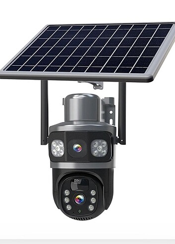 Sim kartı güneş enerjili full sistemli kamera 