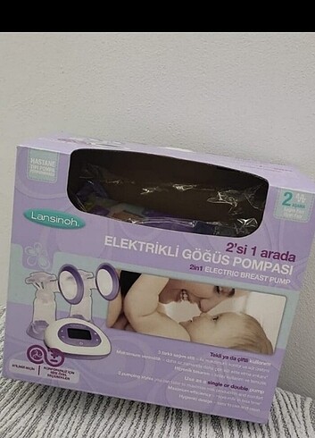  Beden Elektrikli sut pompasi iki baslikli