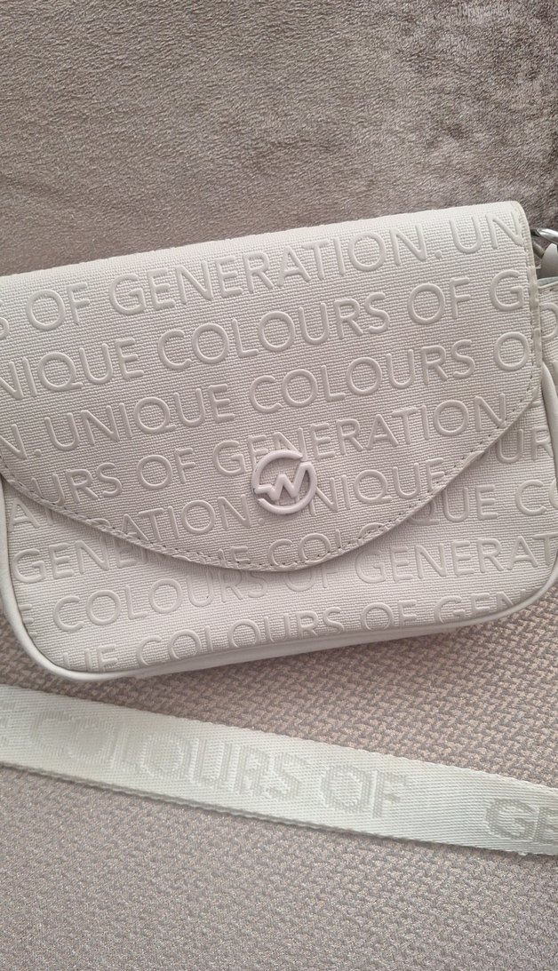 krem Deri Kadın Çapraz Askılı Çanta - Görsel 2