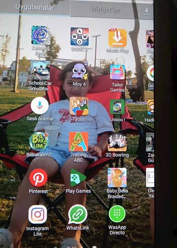 Beyaz Samsung Tablet - Görsel 6