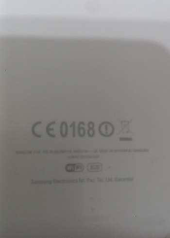 Beyaz Samsung Tablet - Görsel 3