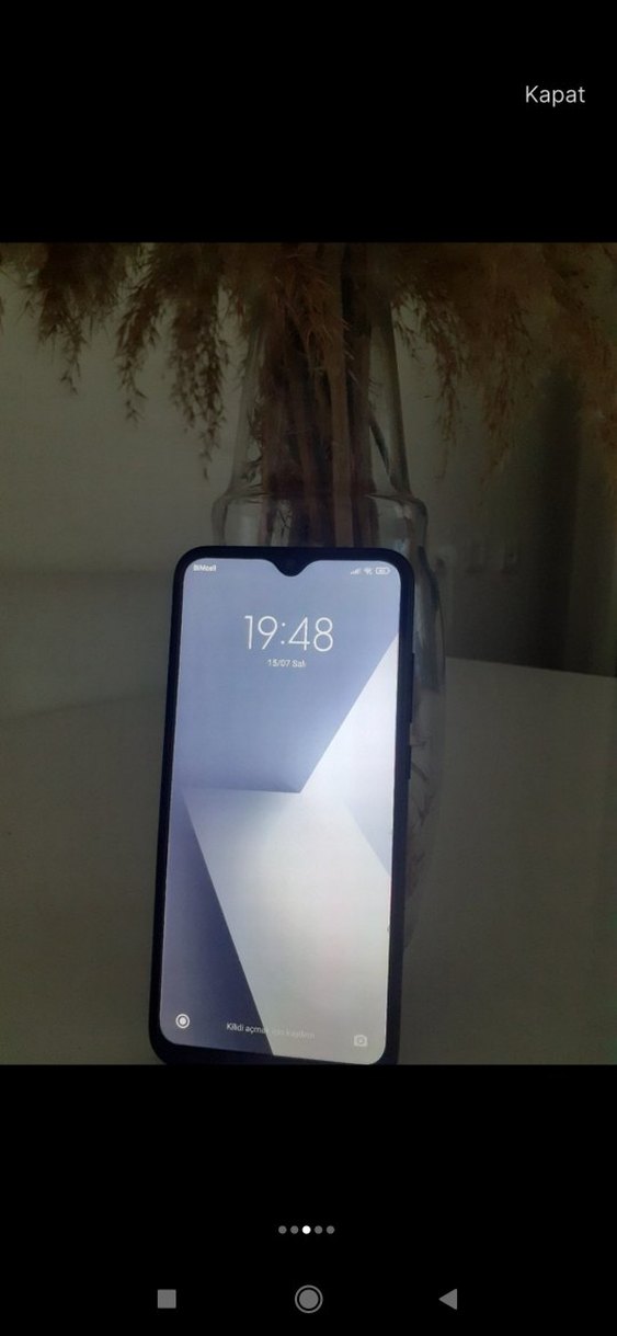 Siyah Redmi Android Akıllı Telefon - Görsel 3