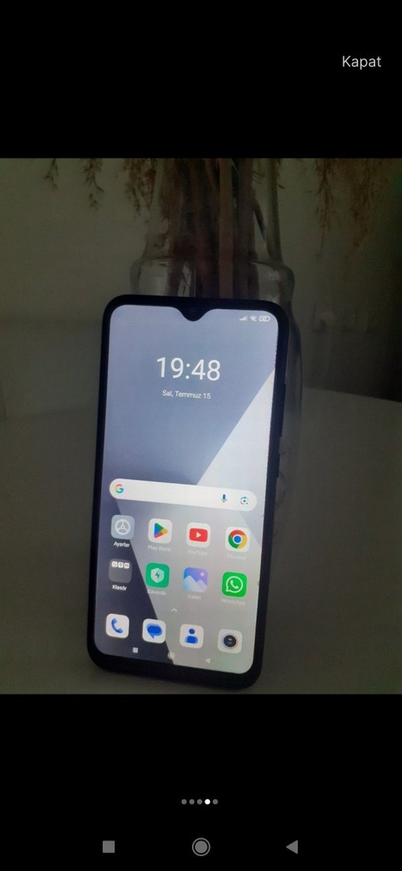 Siyah Redmi Android Akıllı Telefon - Görsel 4