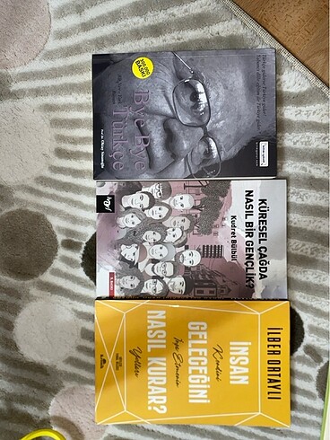 3 kitap 150 TL