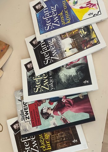 Stefan Zweig Roman Seti 5 Kitap