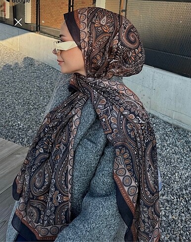 Desenli şal