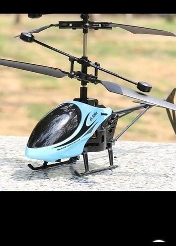 Mavi Mini Uzaktan Kumandalı Helikopter