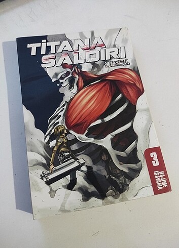 ATTACK ON TITAN 3. Cilt (TİTANA SALDIRI) manga