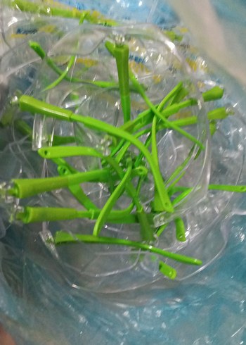 Şeffaf Yeşil Minimalist Yüzücü Gözlüğü - Görsel 7