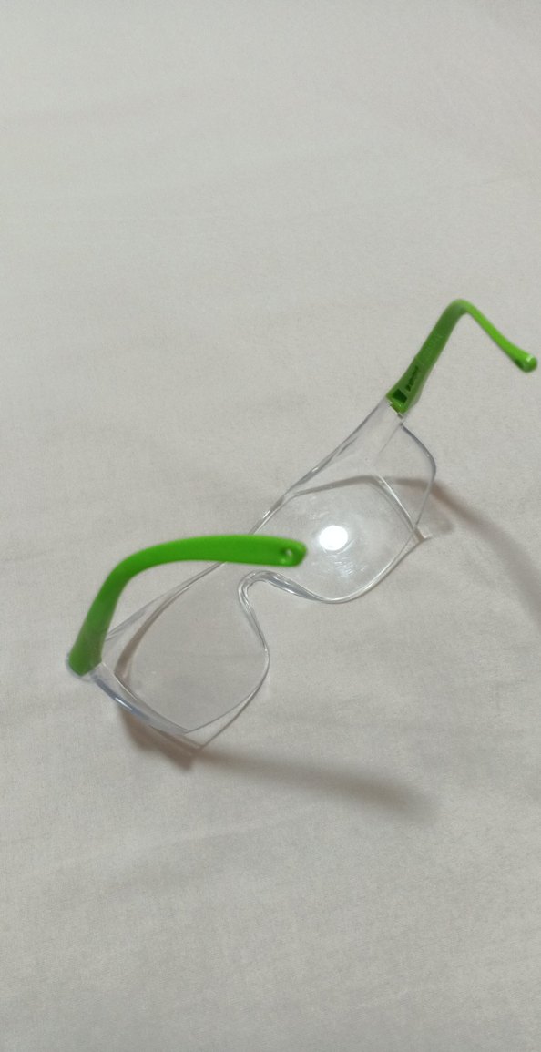 Şeffaf Yeşil Minimalist Yüzücü Gözlüğü - Görsel 5