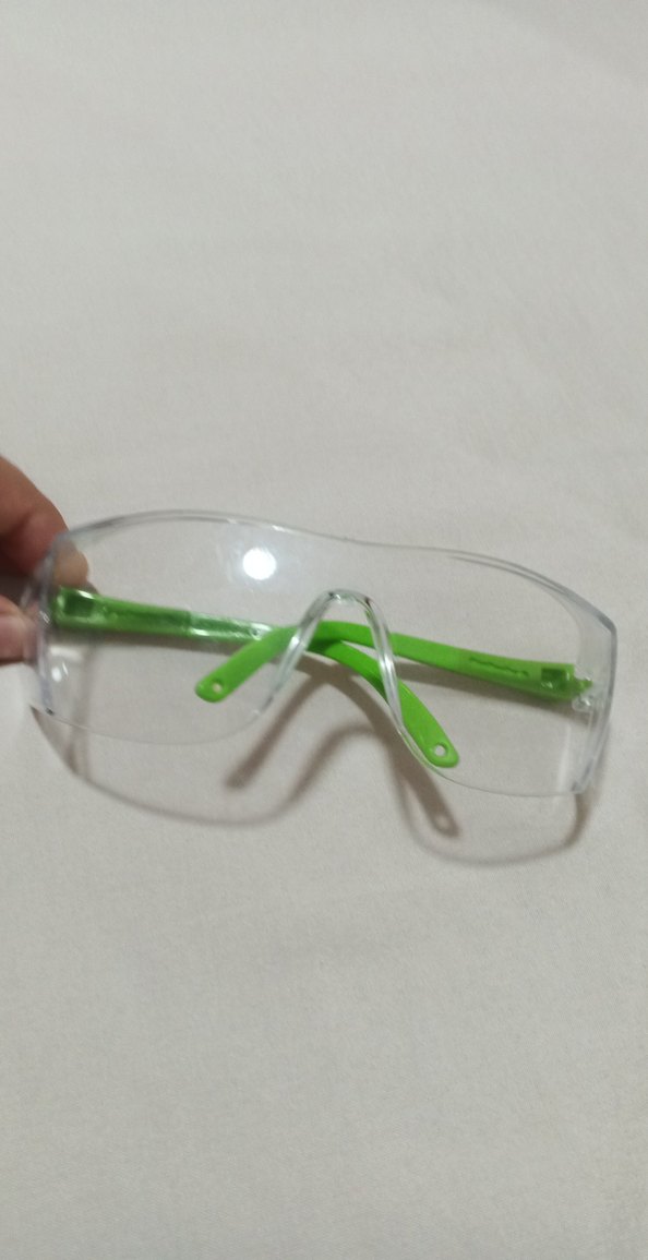 Şeffaf Yeşil Minimalist Yüzücü Gözlüğü - Görsel 2