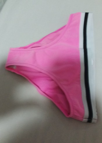 Pembe Kadın Bikini Altı Elastik Bel mayo altı da olabilir - Görsel 2