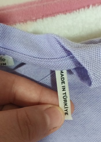 Pamuklu Mor Hamile Tişörtü, Kısa Kollu, Salaş - Görsel 5