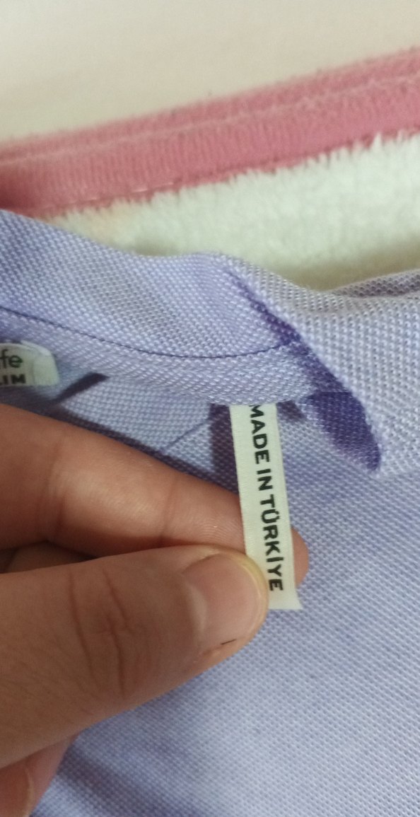 Pamuklu Mor Hamile Tişörtü, Kısa Kollu, Salaş - Görsel 5