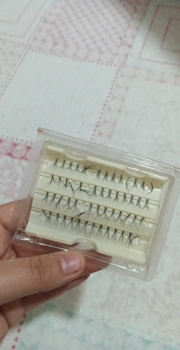 Açık siyah Renkli Takma Kirpik Seti - Görsel 2