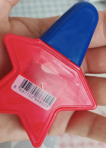 Renkli Yıldız Bebek Şişesi 15ml çocuk parfümü - Görsel 2