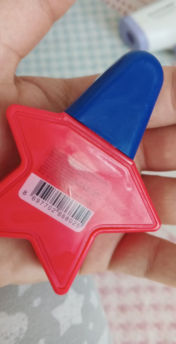 Renkli Yıldız Bebek Şişesi 15ml çocuk parfümü - Görsel 2