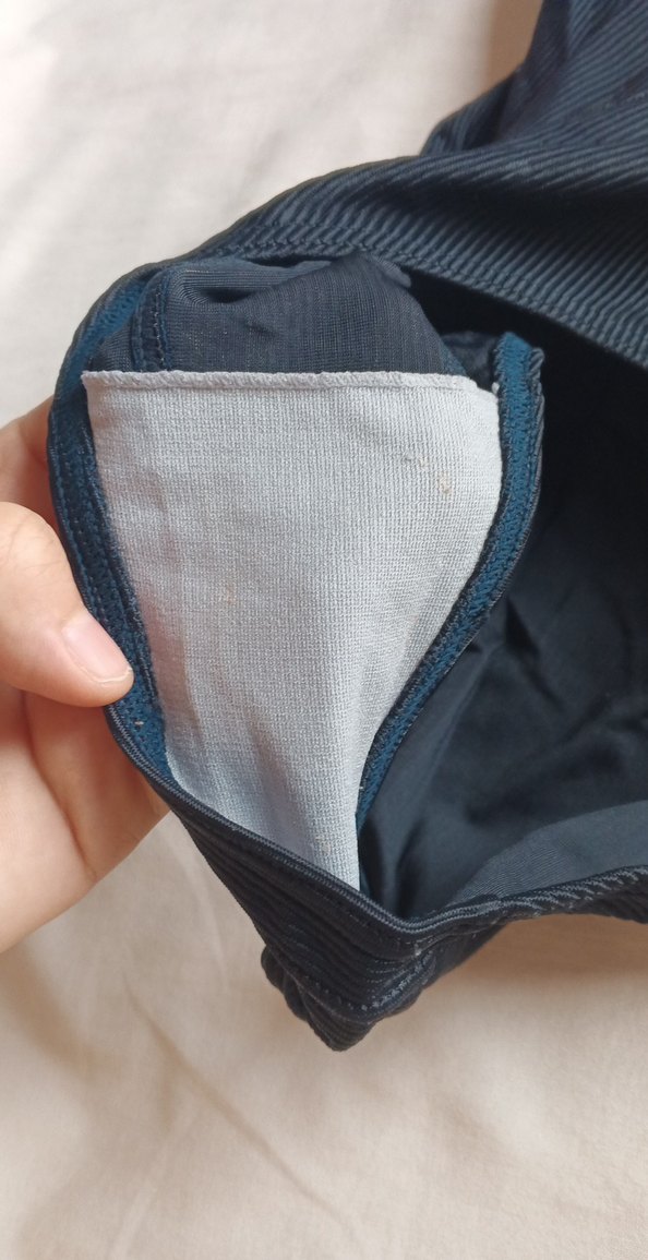 Siyah Pilili İnce Askılı Kadın Mayo - Görsel 3