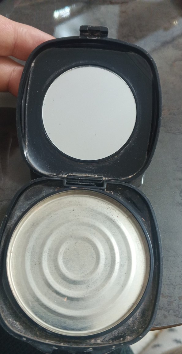 Açık Bej Pudra Kompakt Aynalı - Görsel 2