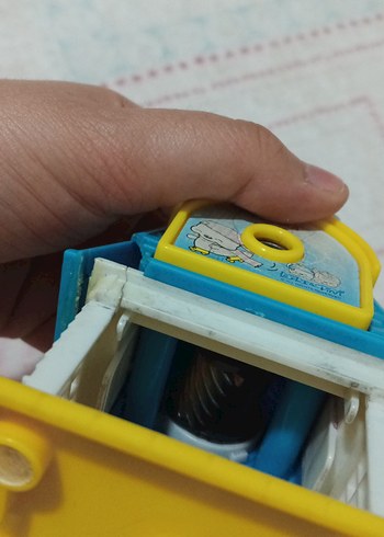 FUJIKA Mavi Pastel Oyuncak Ev kalem açkı - Görsel 5