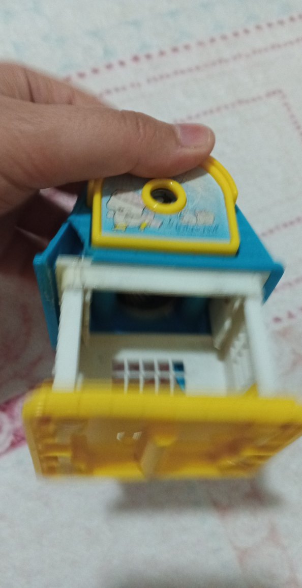 FUJIKA Mavi Pastel Oyuncak Ev kalem açkı - Görsel 4