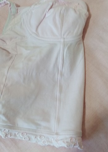 Beyaz Dantelli Emzirme Korsesi - Görsel 7