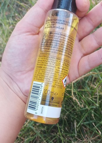 Beden Renk Schwarzkopf Gliss Ultimate Oil Elixir Serum