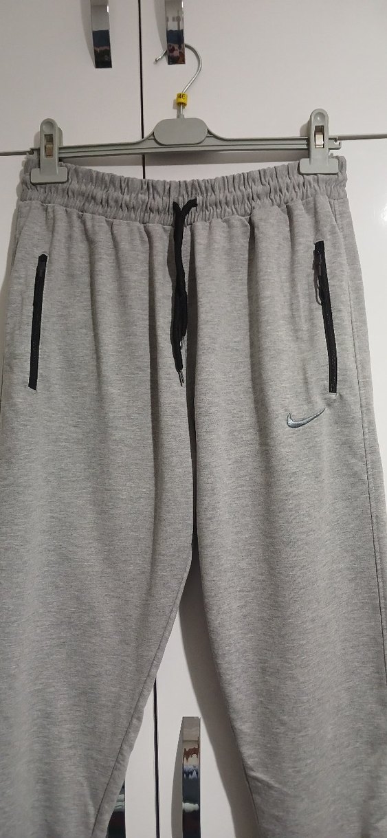 Gri Fermuarlı Erkek Outdoor Eşofman Altı - Görsel 2