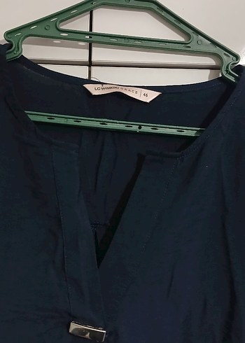 Lacivert Midi Hamile Bluz - Görsel 4