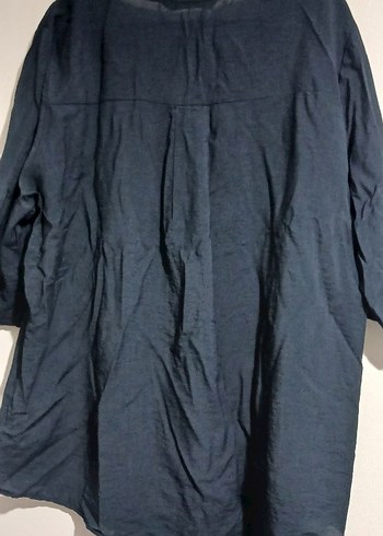 Lacivert Midi Hamile Bluz - Görsel 5