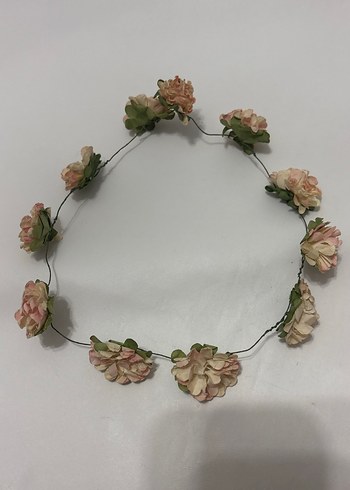 Dantel Detaylı Çok Renkli Bohem Çiçek Taçları - Görsel 2