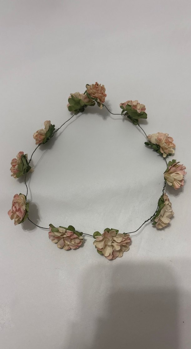 Dantel Detaylı Çok Renkli Bohem Çiçek Taçları - Görsel 2