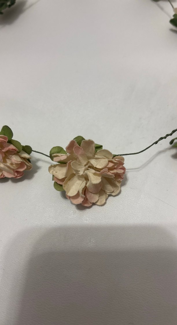 Dantel Detaylı Çok Renkli Bohem Çiçek Taçları - Görsel 5