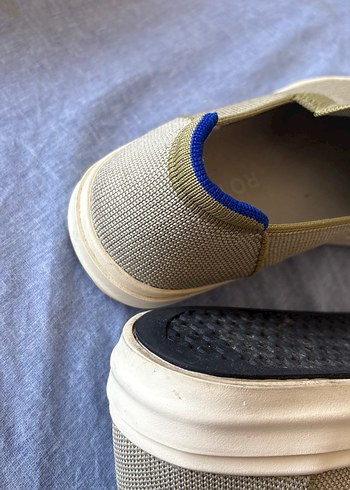 Bej Espadril Ayakkabı Elastik Detaylı rahat - Görsel 5